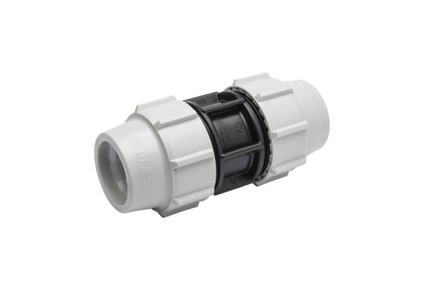 Plastic Mechanical MDPE Pipe Coupler