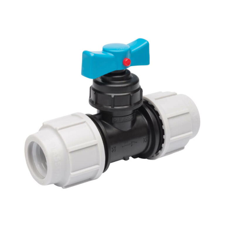 25mm Plastic Mechanical MDPE Stop Tap