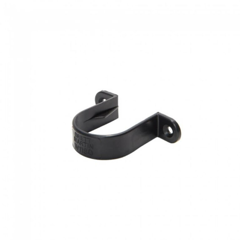 Black Solvent Weld Pipe Clips