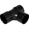 Black Solvent Weld Tee Junction