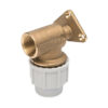 Wall Plate Elbow DZR