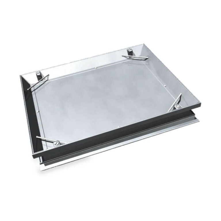 750 x 750mm Galvanised Recess Tray